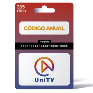 UniTV — Código digital (365 dias)
