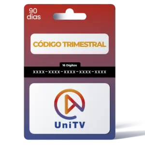 UniTV — Código digital (90 dias)